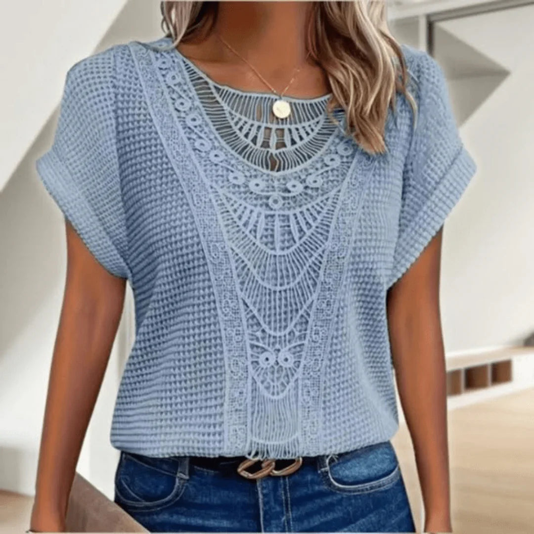 Liva | Elegantna bluza inspirirana Ibizom
