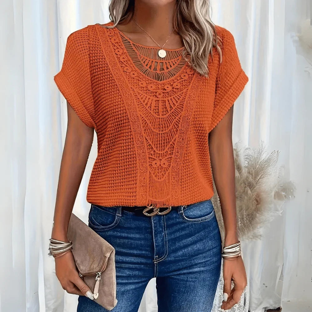 Liva | Elegantna bluza inspirirana Ibizom