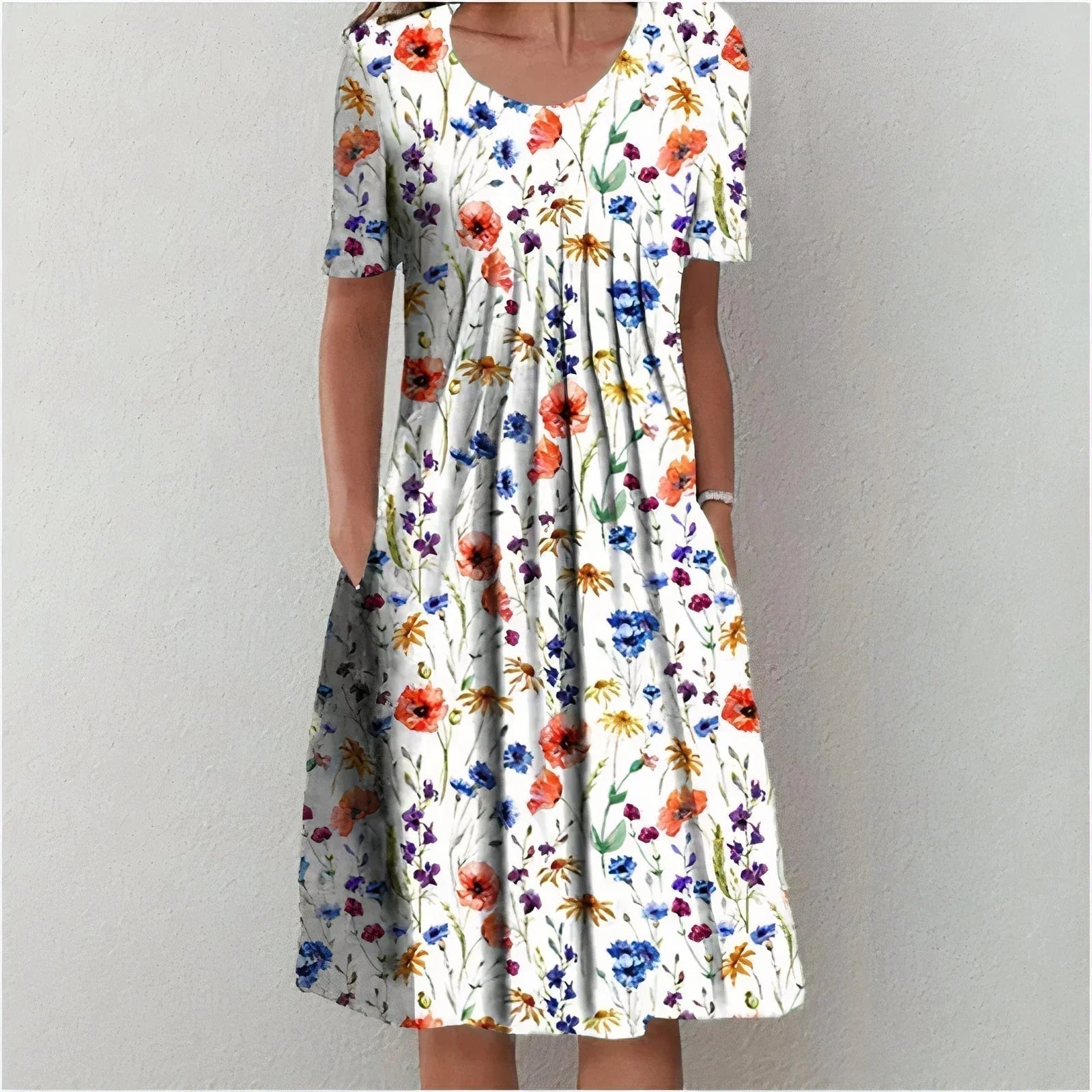 Hanna™ - Elegantna Midi Haljina