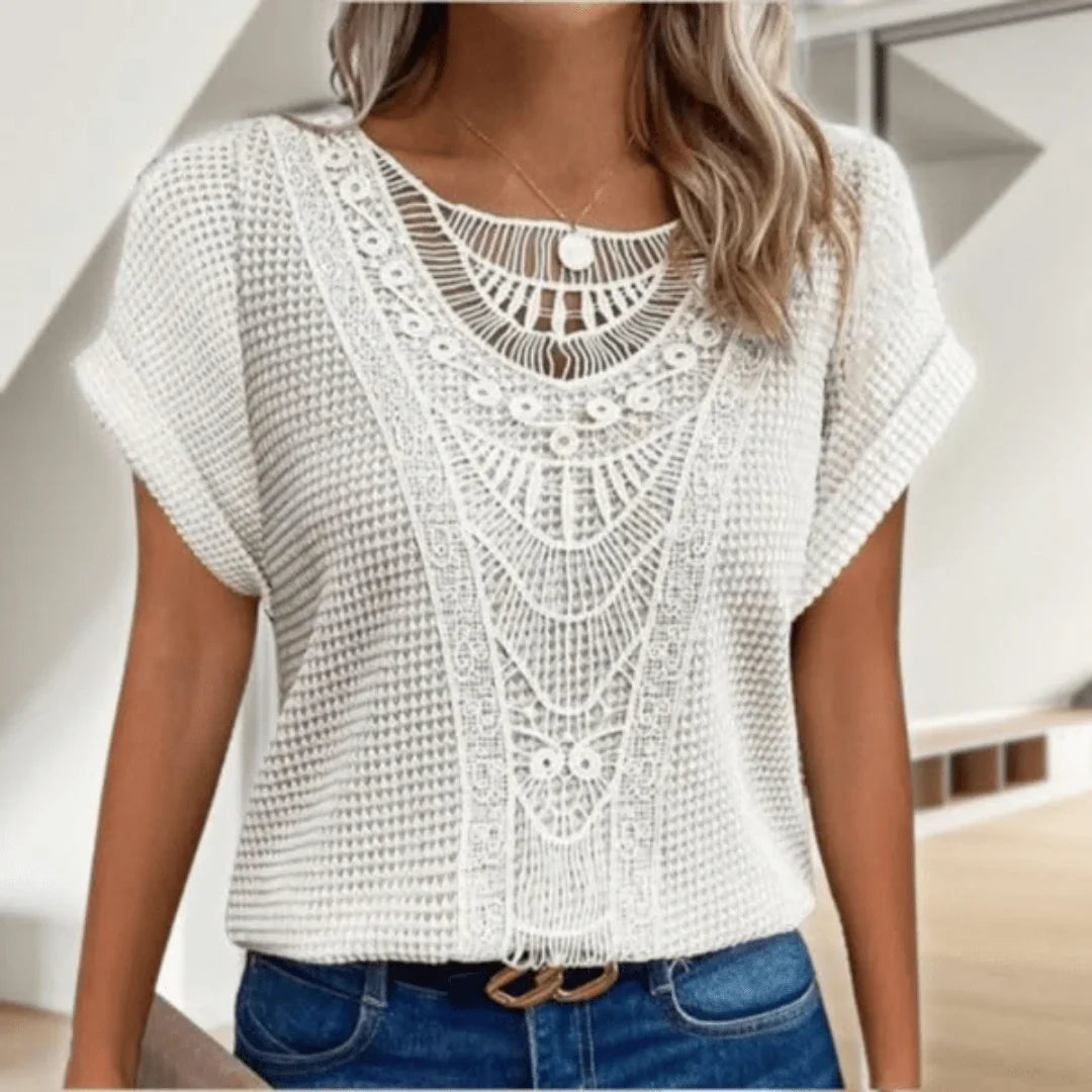 Liva | Elegantna bluza inspirirana Ibizom