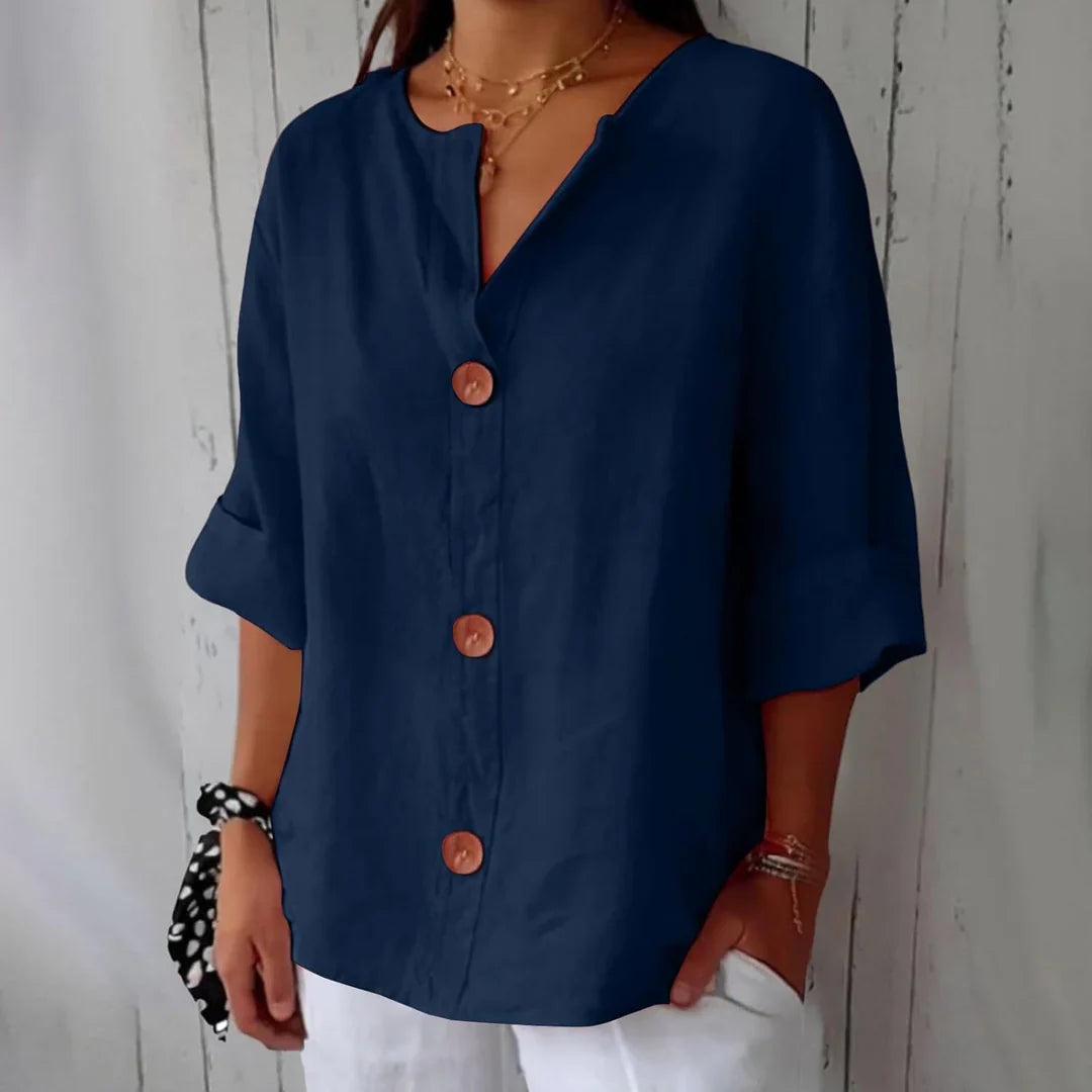 Nada | Ležerna lanena bluza