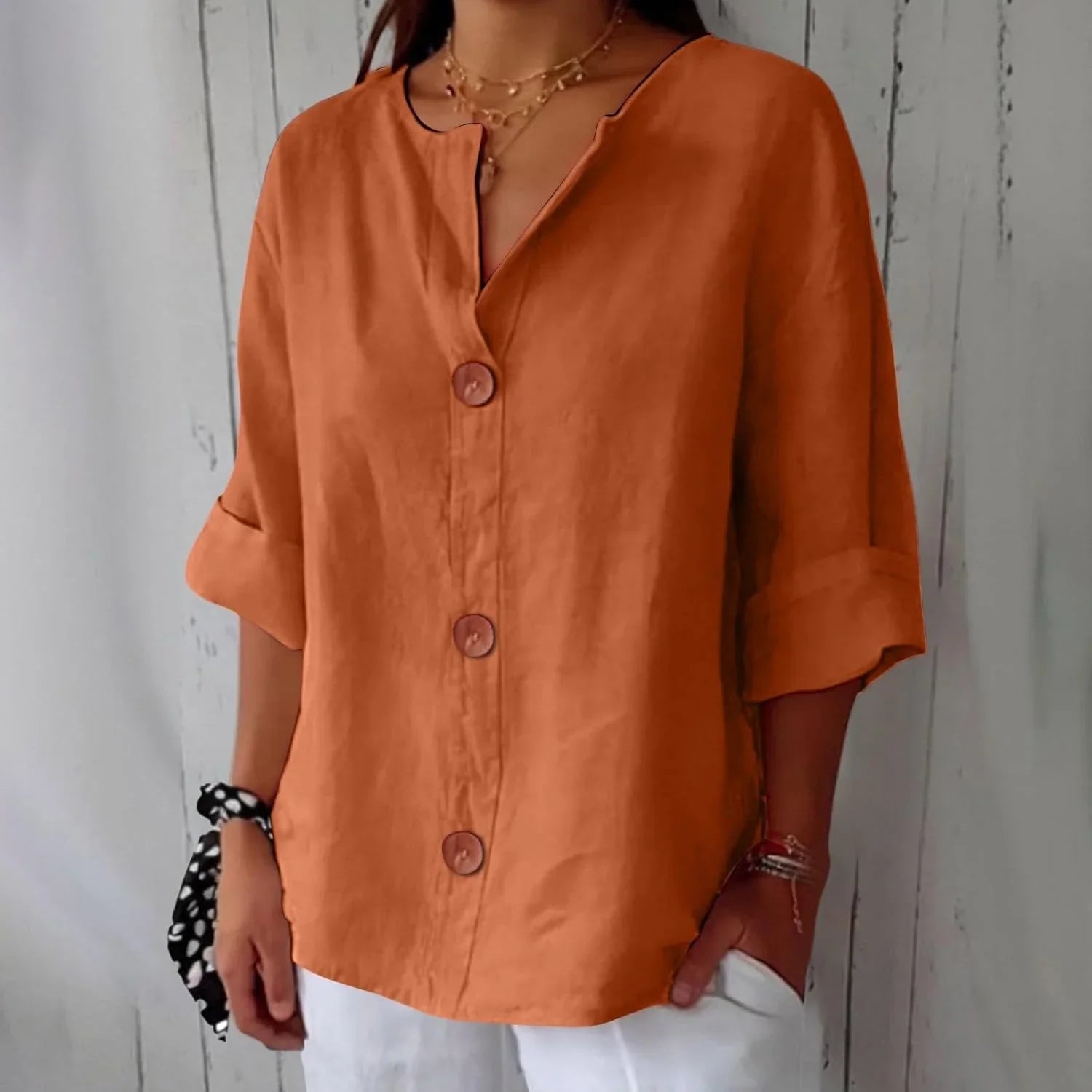 Nada | Ležerna lanena bluza