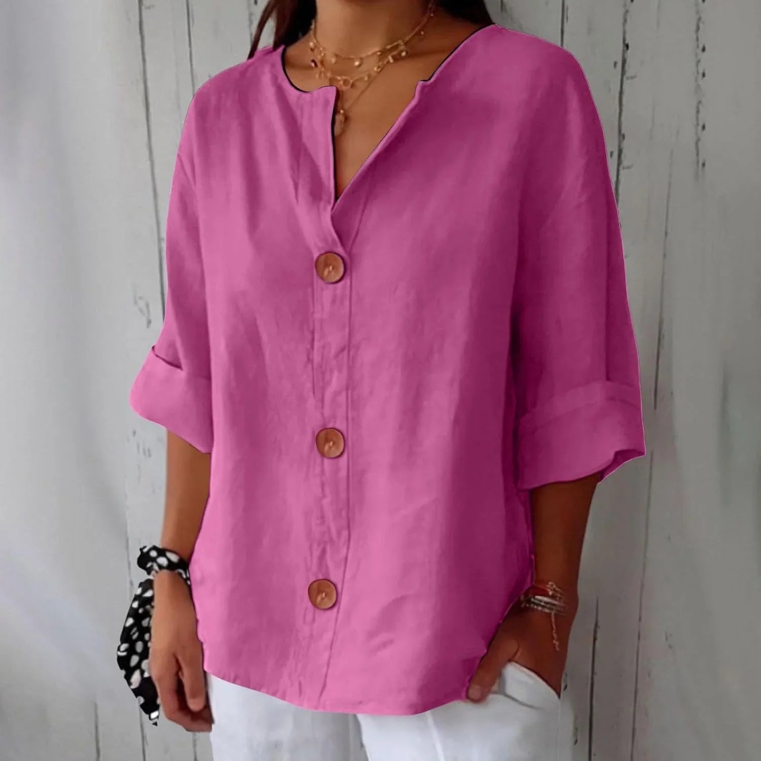 Nada | Ležerna lanena bluza