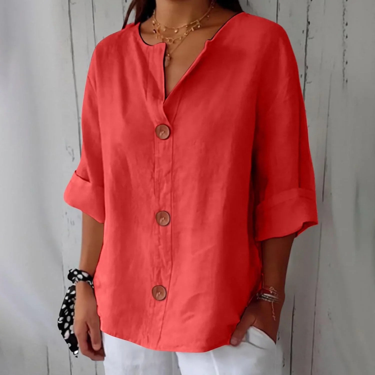 Nada | Ležerna lanena bluza