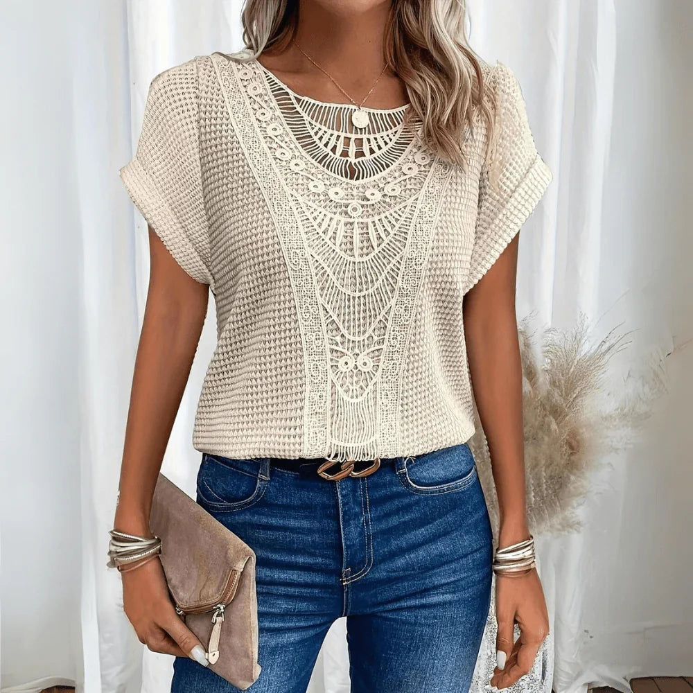 Liva | Elegantna bluza inspirirana Ibizom