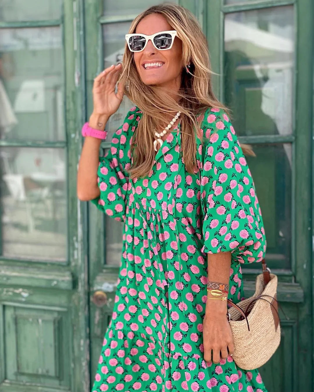 Fleur | Boho Maksi Haljina